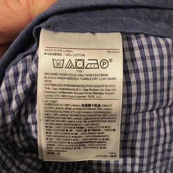 Banana Republic Kentfield Pant, 33x30, Navy - Picture 4 of 7